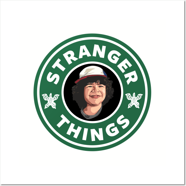 Stranger Things Dustin Coffee Wall Art by Rebus28